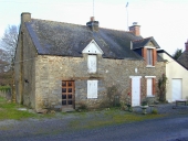 Alignement de maisons, la Moisonnais (Pipriac)