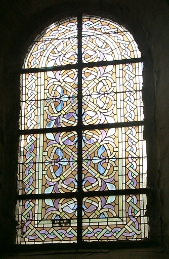 Ensemble des verrières géométriques des baies 1 à 11, 13, 00