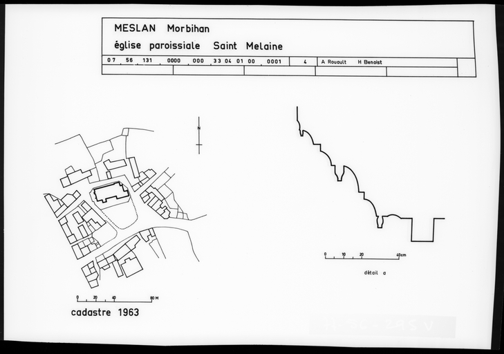 Eglise paroissiale Saint-Mélaine (Meslan)