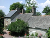 Moulin, actuellement maison, rue du Roi Salomon (Paimpont)