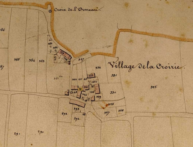 Ecart, la Croirie (Guipel)