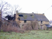 Alignement de quatre maisons, la Guérinais (Pipriac)
