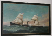 Tableau ex-voto de cargo dit BRITANNA