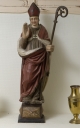 Statue sur socle : Saint évêque