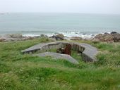 Encuvement pour canon de 50 mm, Beg ar Skeiz (Guissény)