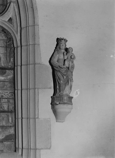 Statue : Vierge à l'Enfant
