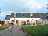 Alignement de maisons, les Sept Fours (Bourgbarré)