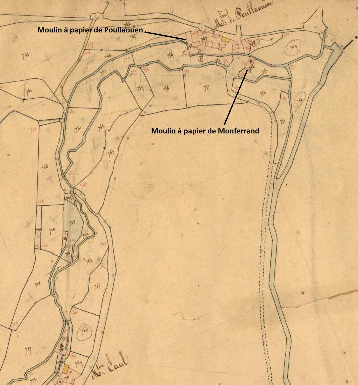 Moulins à papier, Poullaouën (Pleyber-Christ)