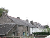 Alignement de maisons 1, la Grée Saint-Jean (Sainte-Marie)