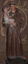 Statuette : saint Antoine de Padoue et l'Enfant