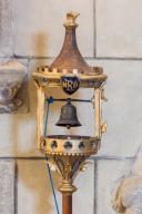 Clochette de basilique, basilique Notre-Dame-du-Roncier (Josselin)