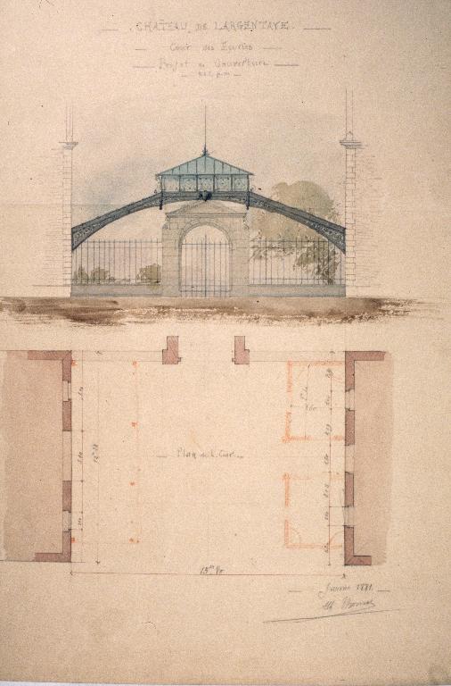 La basse-cour de Largentaye (Saint-Lormel)