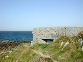 Casemate pour mitrailleuse, Penn Enez, Sainte-Marguerite (Landéda)
