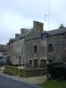 Alignement de maisons, la Ville ès Huriaux (Pleurtuit)