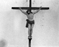 Christ en croix 1, église paroissiale Saint-Pierre (Plouescat)