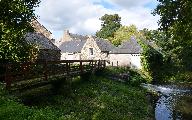 Moulin à eau puis teillage dit Milin Coz (Langoat)