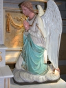 Ensemble de 2 statues : Anges adorateurs