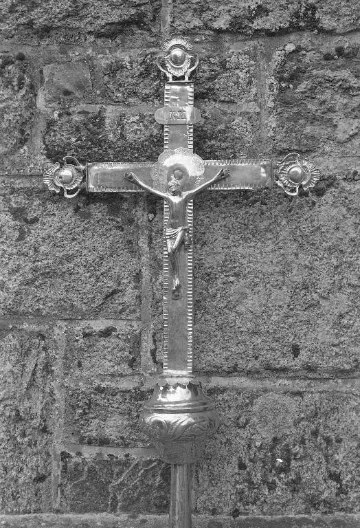 Croix de procession 1, église Saint-Malo (Monterrein fusionnée en Ploërmel en 2019)