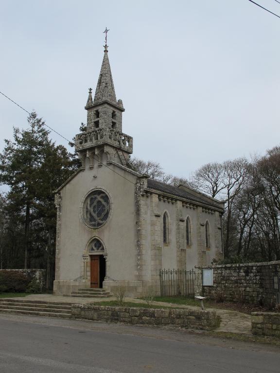Chapelle Saint-Anne des Bois, Château de Pont-Callec (Berné)