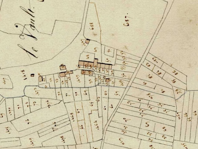 Écart, les Vaux (Langon)