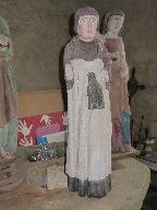 Statue (petite nature) : saint Yves