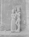 Groupe sculpté : Sainte Apolline