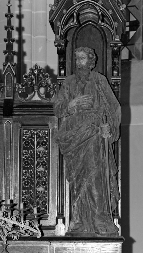 Ensemble de 2 statues : Saint Pierre, Saint Paul (Marcillé-Raoul)