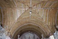 Décor de charpente : 7 entraits, sablières, lambris de couvrement