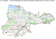 Les manoirs de la commune de Loqueffret