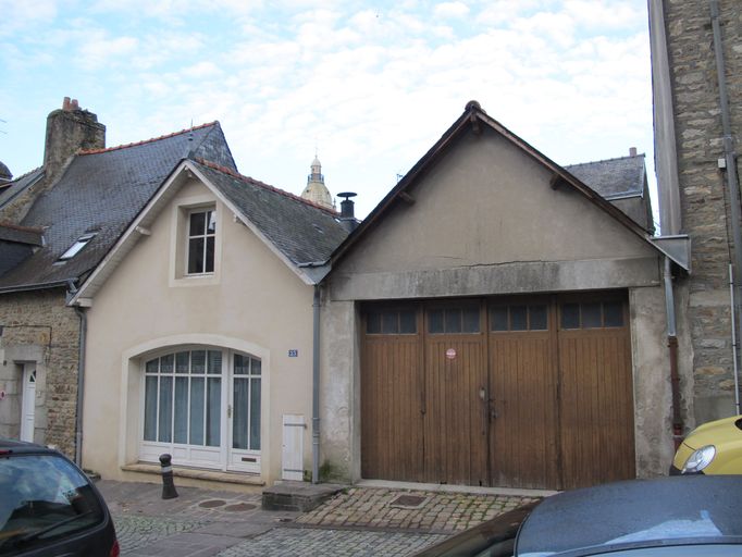 Ensemble de deux garages, 23, 23 bis rue du Four (Vannes)