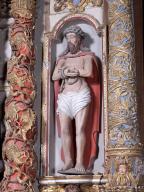 Statue : Christ aux outrages, Eglise Saint-Pierre (Ploudiry)