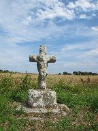 La croix du Roudourou, chemin du Roudourou (Lanmérin)