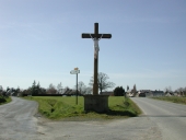 Croix de chemin puis croix de mission, rue de Châteaugiron (Nouvoitou)