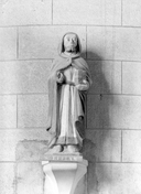 Statue (petite nature) : saint Efflam