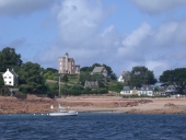 Front de mer : le Guerzido (île de Bréhat)
