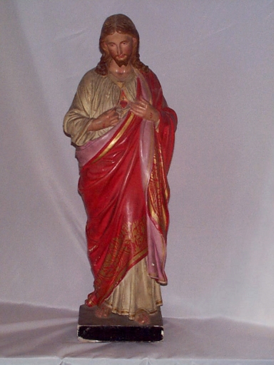 Statue (statuette) : Sacré Coeur