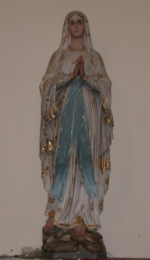 Statue sur culot : Vierge, dite Notre-Dame de Lourdes