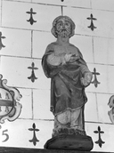 Statue : Saint Marc, la Haute Touche (Monterrein fusionnée en Ploërmel en 2019)