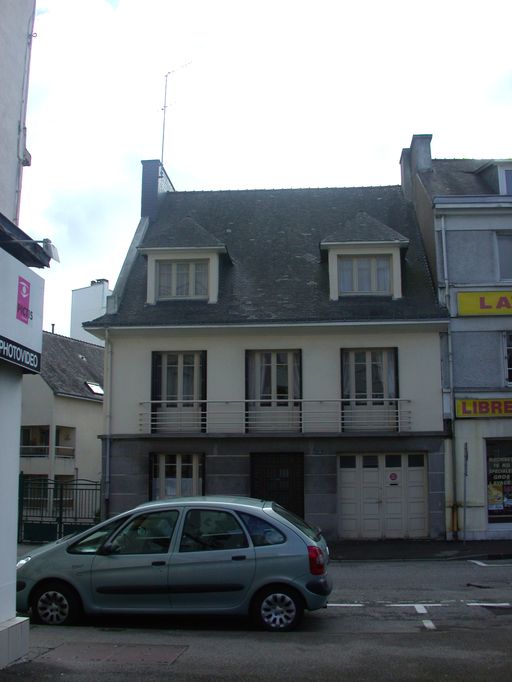 Maison, 10 rue du 116e R. I. (Vannes)