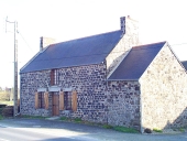 Ferme, Route départementale N° 155, la Quesmière (Hirel)