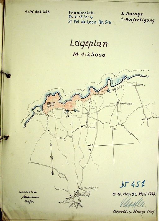 Groupe défensif côtier "Aber Wrach" codé "A" / "Av" (Lesneven)