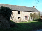 Alignement de maisons, Saint-Grégoire (Miniac-Morvan)