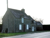 Ancienne ferme, le Bois d'Anjou (Bonnemain)