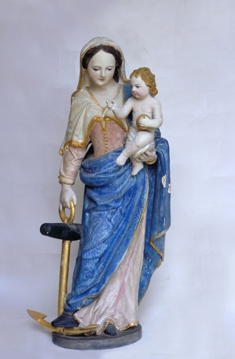 Statue : Vierge à l'Enfant, dite Notre-Dame des Flots