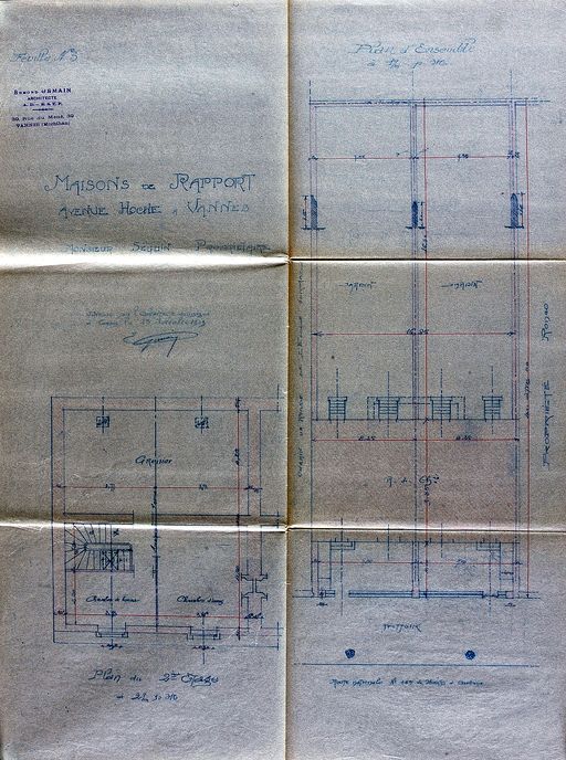 Maisons jumelles, 28, 30 avenue Franklin Roosevelt (Vannes)