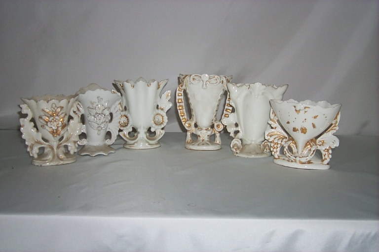 Ensemble de 6 vases d'autel