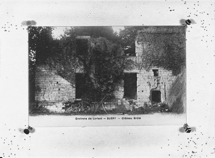 Château, château de Brûlé (Bubry)