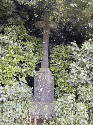 Croix de chemin, rue Pierre Porcher, la Lande des Bois (Maxent)