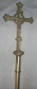 Paire de croix de procession