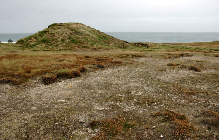 Polygone de tir : tranchées, retranchements et positions de tir de Cadoran (Ouessant)